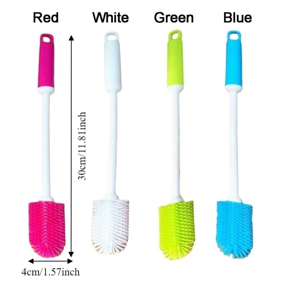 Soft Silicone Cup Brush TPR Cup Scrubber Stain Removal Bottle Cleaner Daily Cleaning