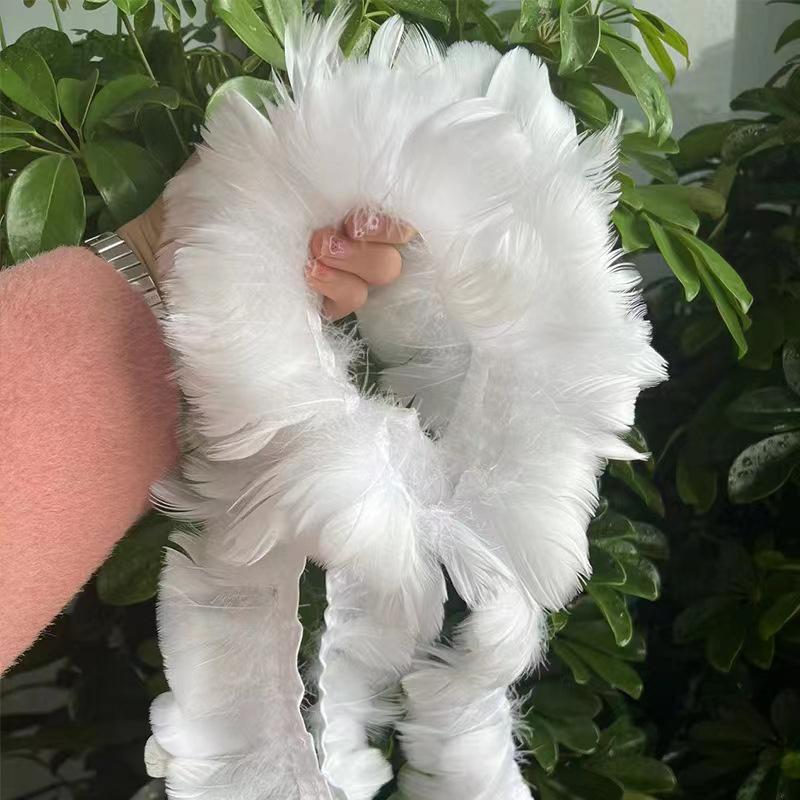 White Feathers for DIY Handmade Clothing & Jewelry Accessories