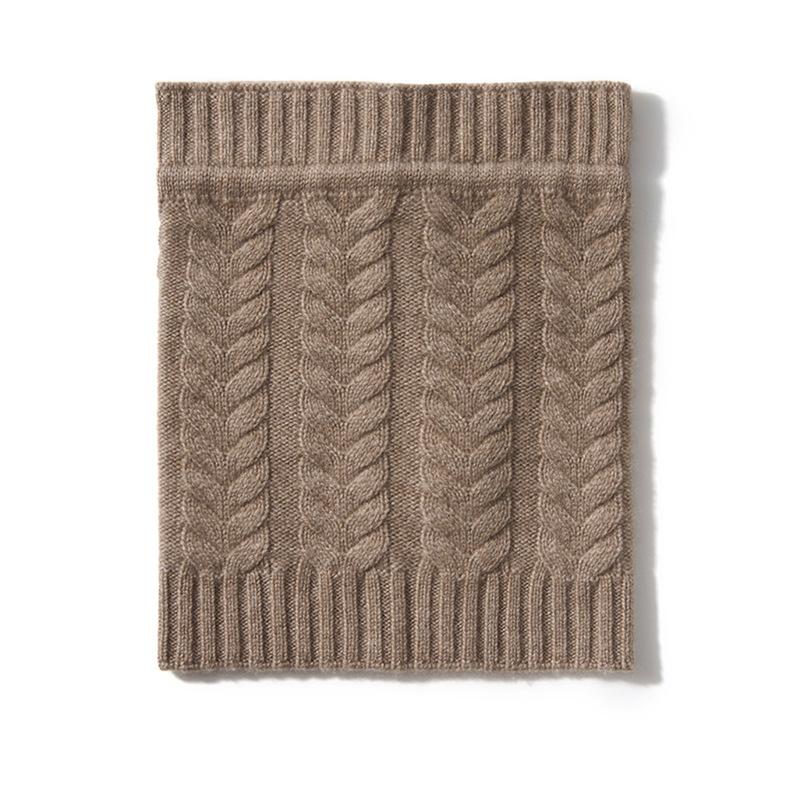 Мягкий кашемир Осень и Зима Новый стиль Женская передняя и задняя строчка Кулиска Простая теплая вязаная повседневная шапка-бандана