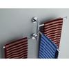 Stainless Steel Towel Hanging Rod Lightweight Rag Shelves Rotation Activity Dishcloth Hanger Saving Space for Home Dormitory