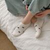 Cotton Short Socks Breathable Heart Embroidery Socks New Thin Socks