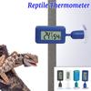 Термометр для рептилий Гигрометр для террариума с присоской Термометр-гигрометр Аксессуары для рептилий для домашних животных
