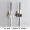 Adhesive Multi-Purpose Hooks Wall Mounted Mop Organizer Holder RackBrush Broom Hanger Hook Kitchen Bathroom Strong Accessories