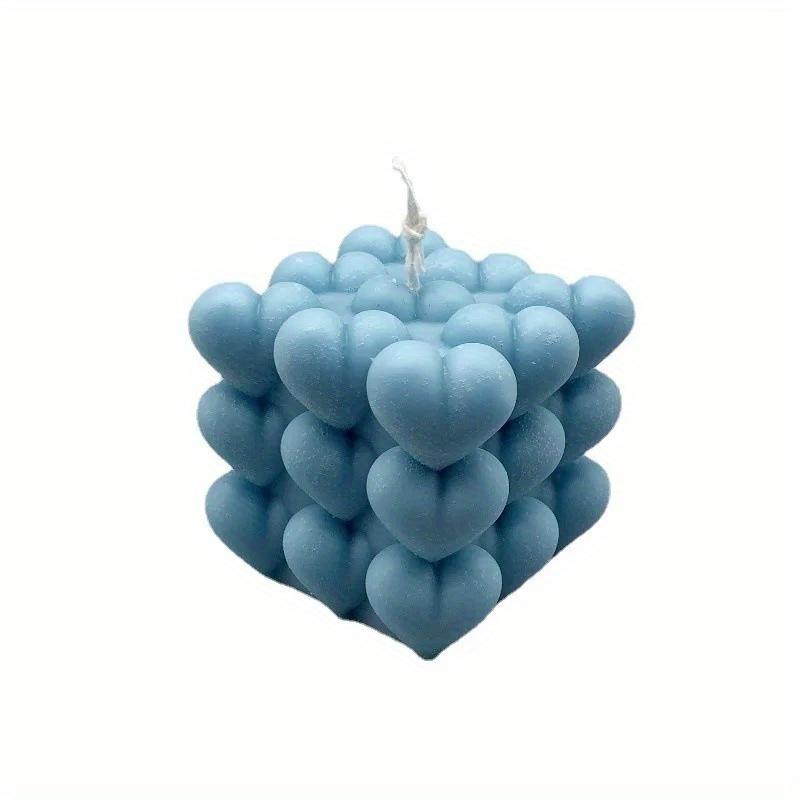 Волшебный шар Love, силиконовая форма для свечей, сделай сам, сердце, пирамида, соты, изготовление свечей, шоколадное мыло, смоляная форма, подарки, ремесло, домашний декор