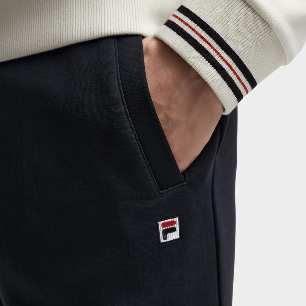 Fila Heritage Fashion Простые Однотонные Классические Универсальные Модные Удобные Спортивные Трикотажные Повседневные Брюки Мужские низы Легендарный-Синий F11M548602FNV