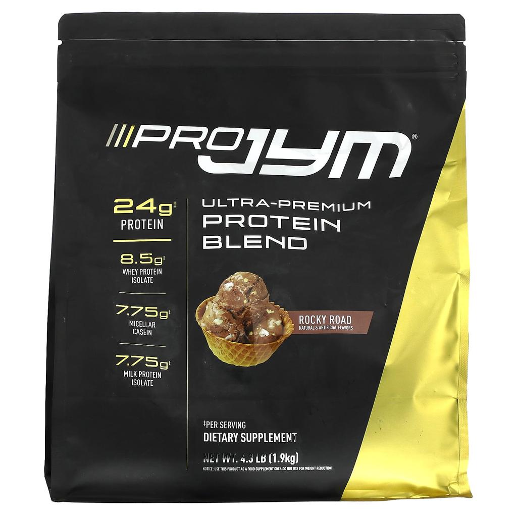 JYM Supplement Science Pro JYM, Ultra Premium Protein Blend, Rocky Road, 4.3 Lb (1.9 Kg)