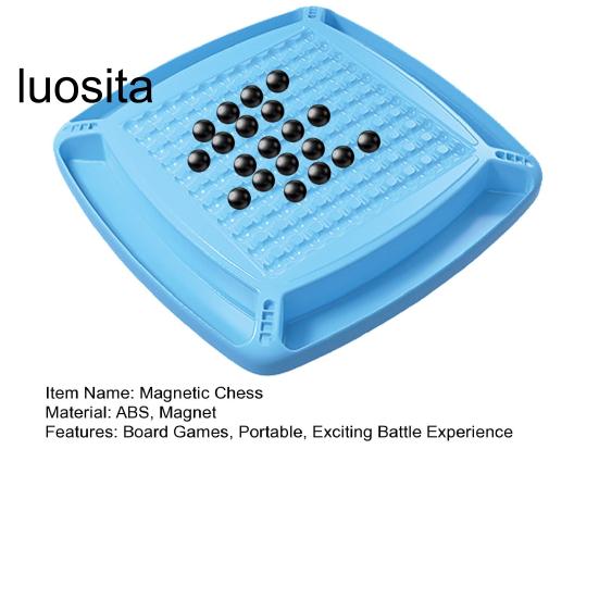 Магнитная игра в шахматы, портативная шахматная доска, захватывающий боевой опыт, веселая игра в шахматы для вечеринок для друзей семьи