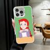 Энн из Зеленых Крыш Шерли Ударопрочный Чехол для Телефона для iPhone 17 Air 16 16E 15 Pro Max 14 Plus 13 Mini 12 Задняя Крышка Противоударный F