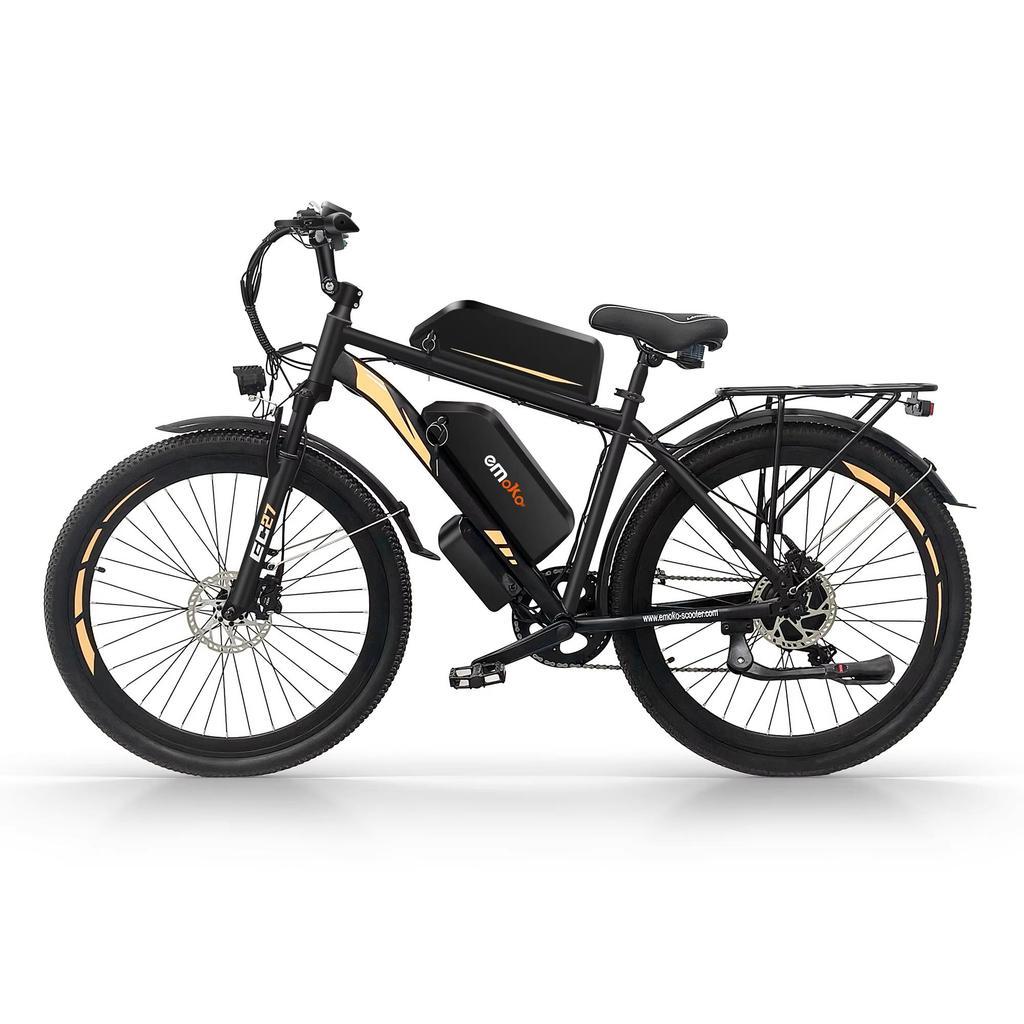 New Ebike EC27 Style 500w Motor 48v 35ah Battery Adult Electric Bike 27 Inch Tire Can Be Ridden On All Terrains E-Bicycle