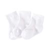 Носки для младенцев от 9 до 12 месяцев [MOMSMENU] Носки, весна, лето, осень, зима, носки, хлопок, дышащие, мягкие, простые, белые, 11 см, 3,