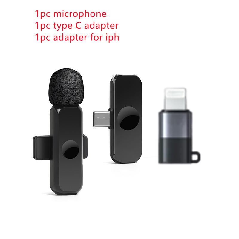 Vandlion K2 беспроводной петличный студийный микрофон для игр для Iphone Type-c профессиональный микрофон для прямой трансляции мобильного телефона