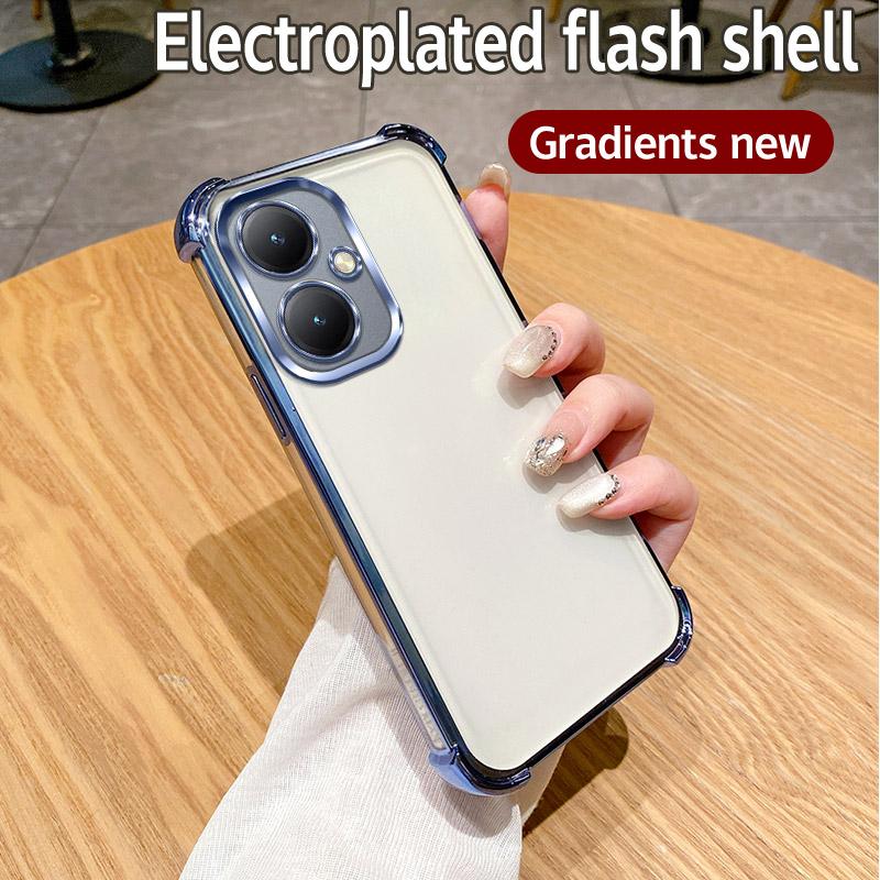 Для Xiaomi Redmi 13C 5G Чехол Xiaomi Poco M6 5G Чехол для телефона Блестящий блестящий силиконовый объектив камеры Мягкая задняя крышка