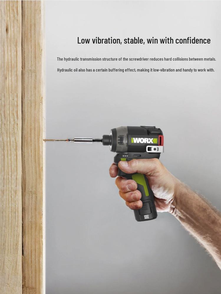 Wickes 12В Бесщеточный Гидравлический Ударный Гайковерт WU138 | Мини-Литиевая Ручная Электрическая Отвертка и Дрель