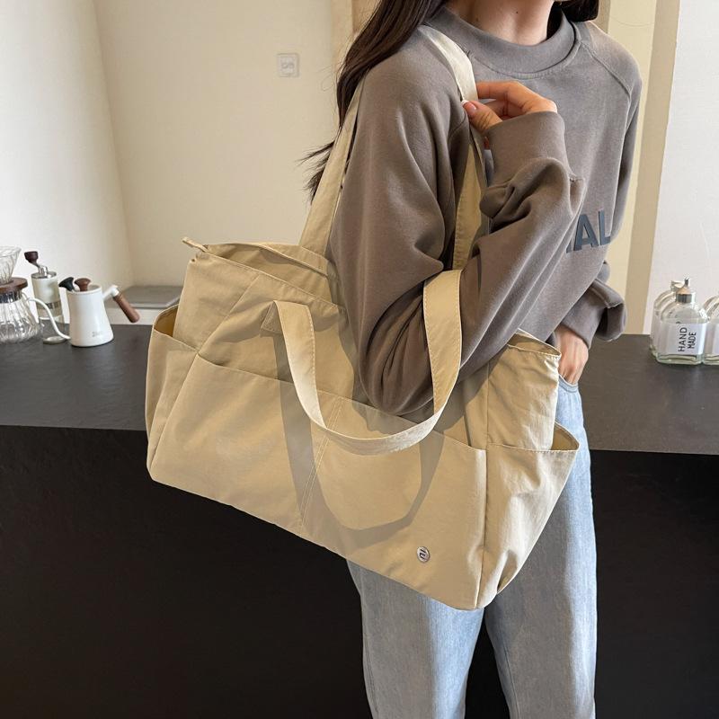 Casual Bag Women'S Large-Capacity Shoulder Bag Large Bag Japanese Light Wind Casual Portable Student Schoolbag Commuter
