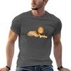 Unisexs Premium Cotton Tennis Lion Anime Graphic Short Sleeve Tee