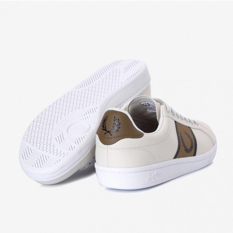 Fred Perry Унисекс кожаные кроссовки B721 Кожаная тесьма