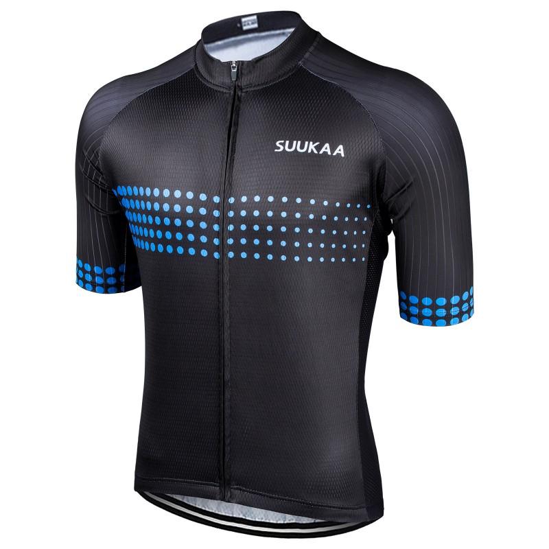 Short Sleeve Cycling Jersey Moisture Wicking Breathable Quick Dry Men Women