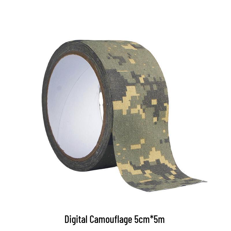 High Viscosity Bionic Camouflage Tape - Self-Adhesive Cloth for Motorcycle Decoration & Outdoor Use