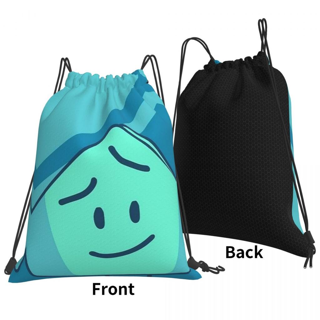 BFDI Four BFB Рюкзаки Портативные мешки на завязках Сумка для мелочей Школьные сумки для мужчин и женщин