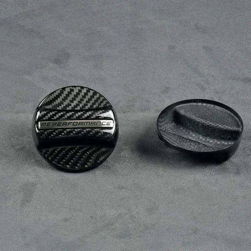 For BMW G80 G06 G07 G42 G14 G15 G16 F82 F20 F21 F83 M2 M3 M4 M5 M8 F95 F96 E90 3K Carbon Fiber Tank Cover Fuel Tank Air Cap Trim