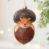 Украшение для рождественской елки Белка Ежик Рождественские шары Украшения Рождественский праздничный декор для дома Стола Камина Офиса