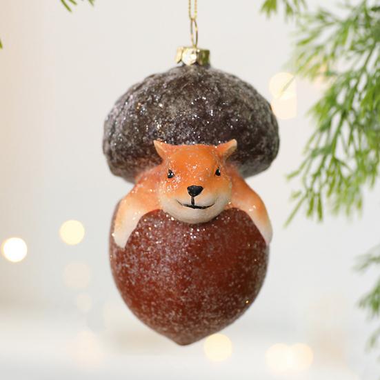 Украшение для рождественской елки Белка Ежик Рождественские шары Украшения Рождественский праздничный декор для дома Стола Камина Офиса