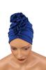 Women' Spring Turban Luba Cornflower With Ruffles Light And Comfortable Cotton