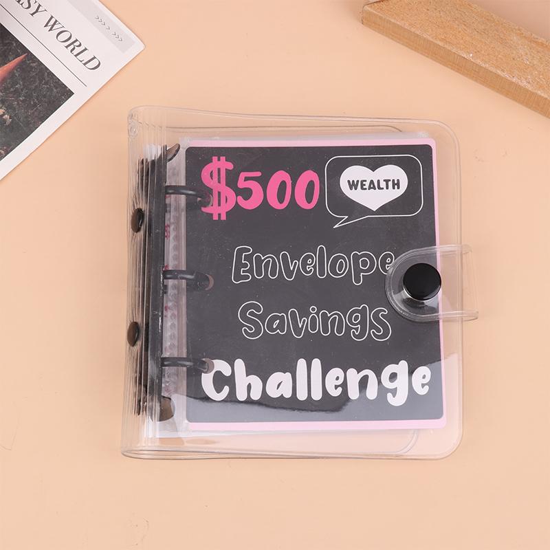 Простая мини-папка для денег на 150/300/500/1000 долларов, накопительная папка для денег, бюджетная книга для хранения денег, папка для денег с конвертами