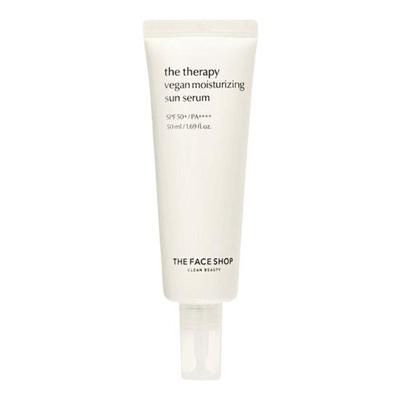 The Therapy Vegan Увлажняющая солнцезащитная сыворотка SPF 50+ PA++++ 50 мл