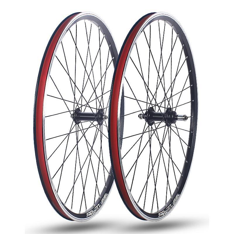 ROCKBAO Горный велосипед 20-дюймовое колесо V-brake Комплект колес 406/451 Поворотный тип Кассета 2 подшипника 100x135 мм 6/10 скоростей Колесо для велосипеда