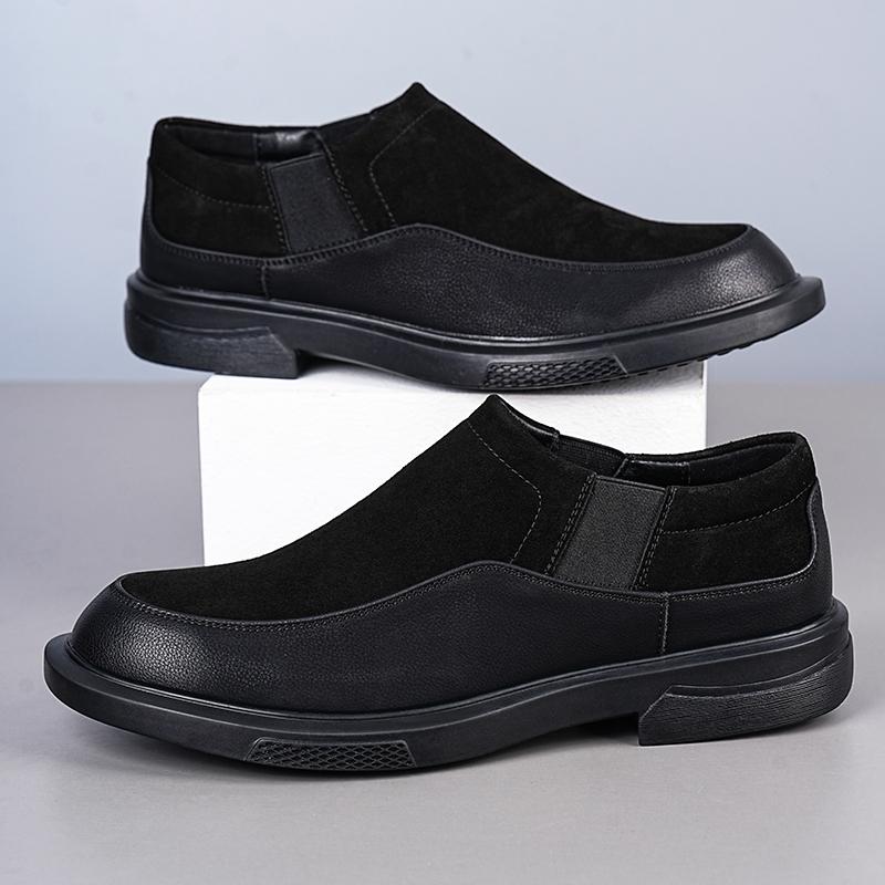 Men Handmade Suede Leather Loafers Comfortable Casual Slip On Flats Business Driving Moccasins