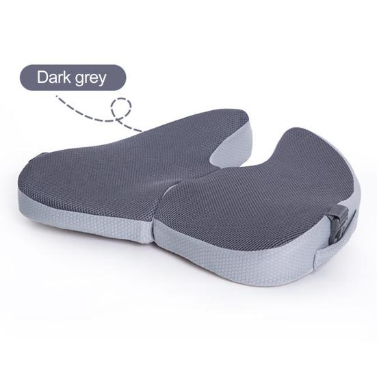 Эргономичная подушка для ягодиц, подушка для сиденья при геморрое, поддержка копчика, коррекция осанки, поддержка с эффектом памяти