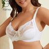 Кружевной бюстгальтер больших размеров с чашкой EF для женщин, сексуальное женское белье, топ без косточек, женское нижнее белье