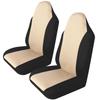 ElevenHeart Seat Set of Front Driver and Passenger Universal for Light and Standard Beige Covers, 2, Seats, Fit, Water-Repellent, Washable,