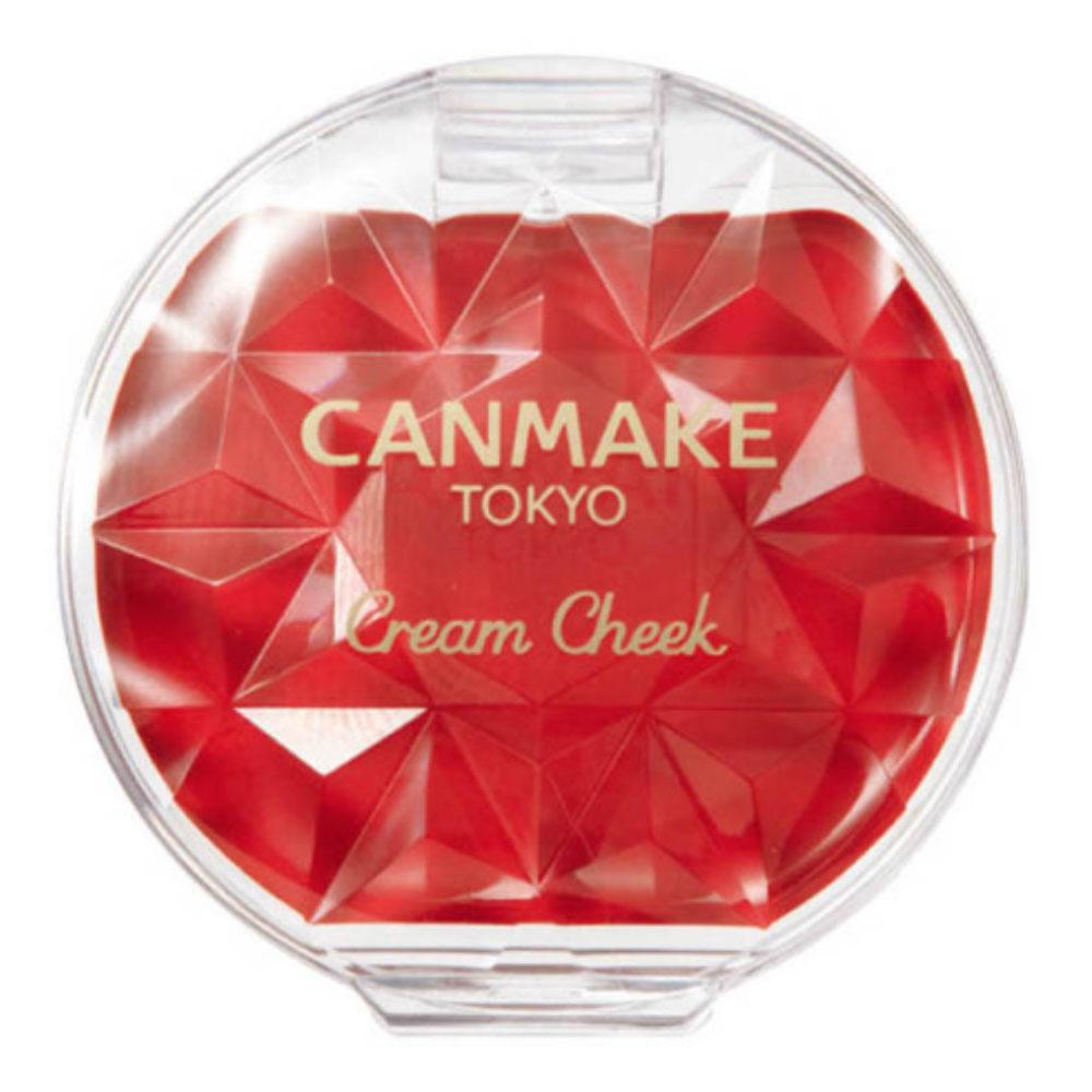 CANMAKE Кремовые румяна прозрачного типа 11г, 1 штука, CL01 Прозрачное красное сердце