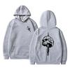 Autumn and Winter Skull Hoodie Funny Fashion Outdoor Sweatshirt Men's and Women's Fashion Oversized Fleece Cotton Hoodie