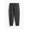 Брюки-карго HM Cotton Jogger Regular Fit dryMove Dark Grey