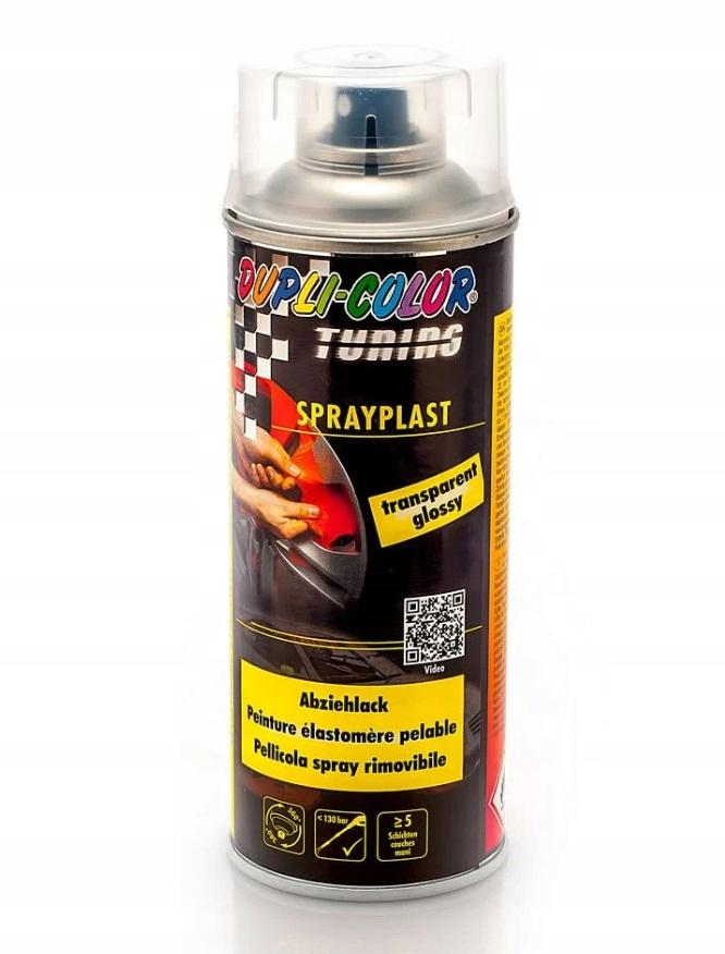 Motip Guma Folia Spray Sprayplast Transparentny 400Ml Bezbarwny