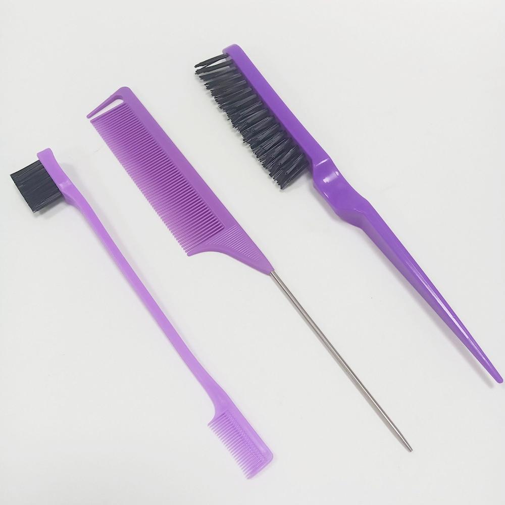 Slim Styling Nylon Hair Brush Bristle Teasing Comb Brush the Other Makeup Tool