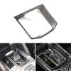 Real Carbon Fiber Car Styling Gear Shift Panel Cover Decor Trim For Mazda CX-5 CX5 CX 5 2017 2018 ONLY
