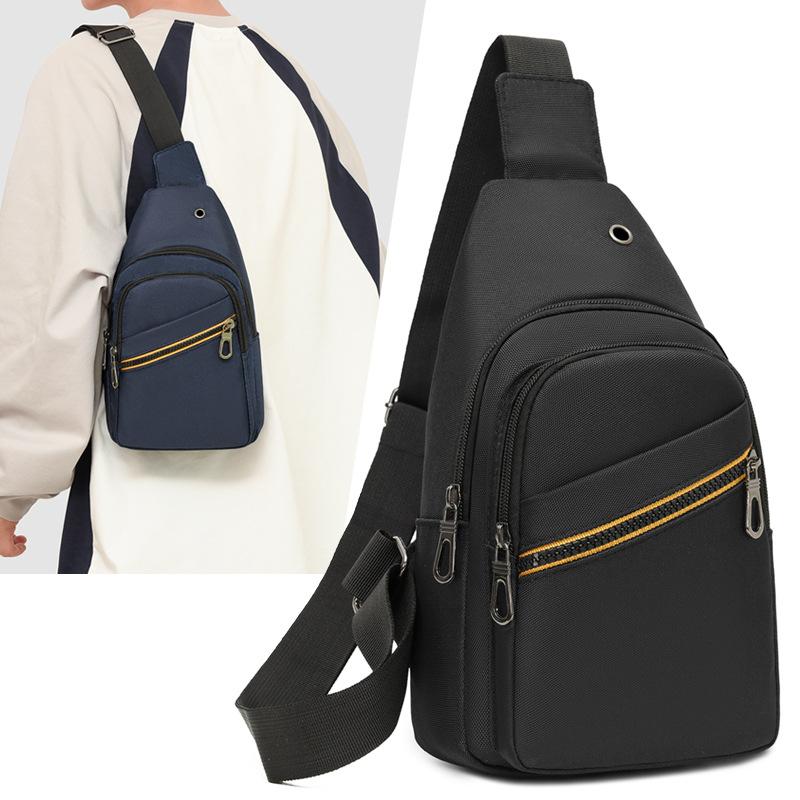 Легкая уличная повседневная сумка-мессенджер мужская новая большая вместительная простая наплечная сумка многофункциональная велосипедная спортивная нагрудная сумка