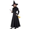 Halloween Adult Black Witch Magic Robe Masquerade Cosplay Costume