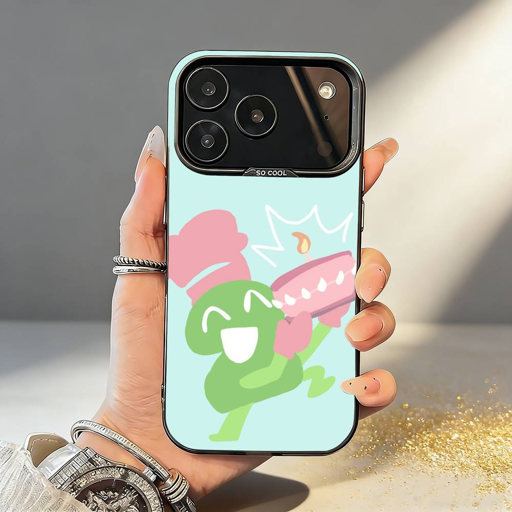 B-Bfdi B-Battle For D-Dream Phone Case For iPhone17 16 15 14 13 12 Pro Max Grey Black Matte Laser Metallic Aurora Funda