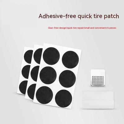 Инструменты для ремонта велосипедных шин Защита шин Клей без клея Быстросохнущий Быстросохнущий Камера для покрышек Бесклеевой Заплатка Ремонт горного шоссейного велосипеда