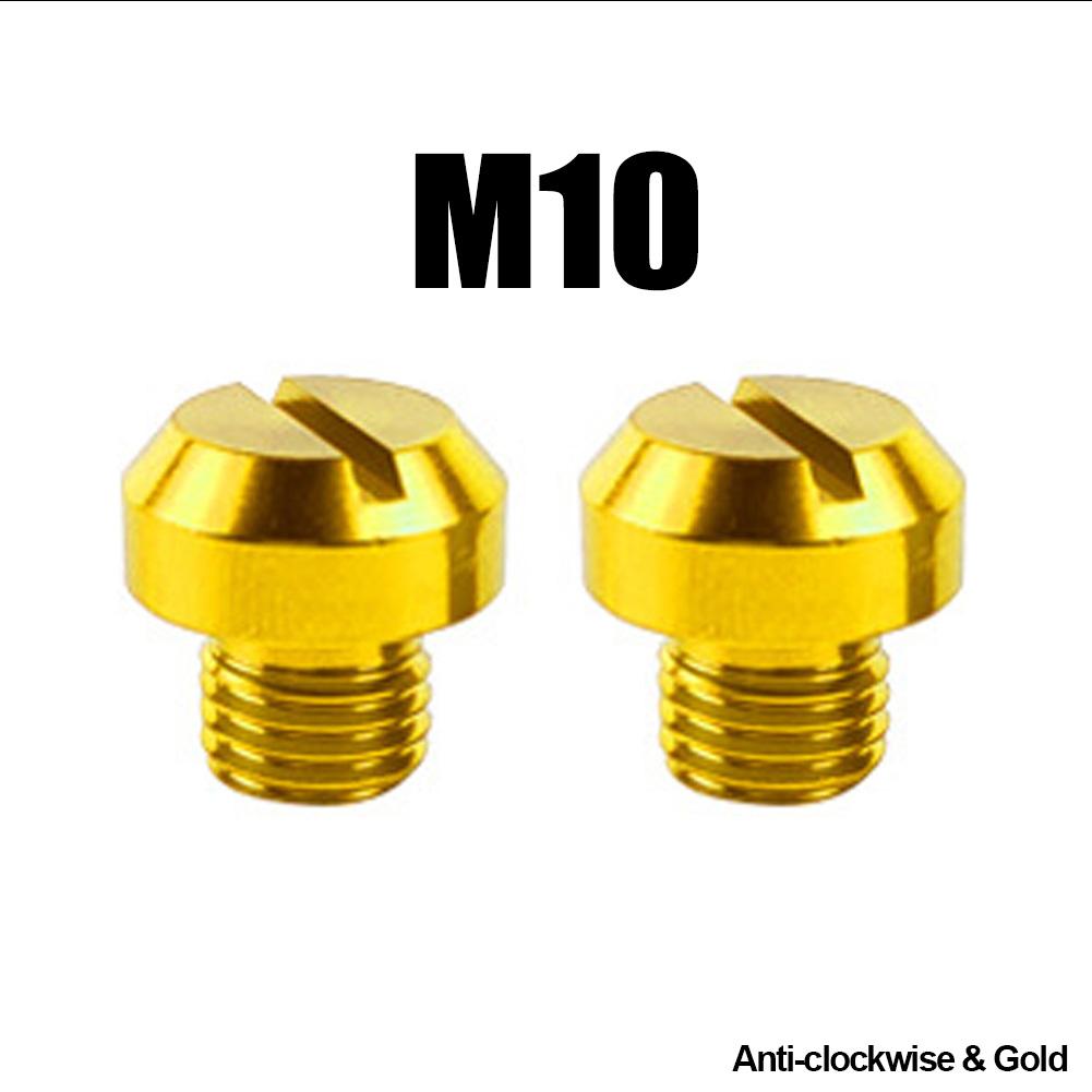 2 шт. Мотоциклетные M8 M10 CNC Алюминиевые M8 Заглушки для отверстий зеркал заднего вида Винты Держатель против ржавчины для зеркала заднего вида