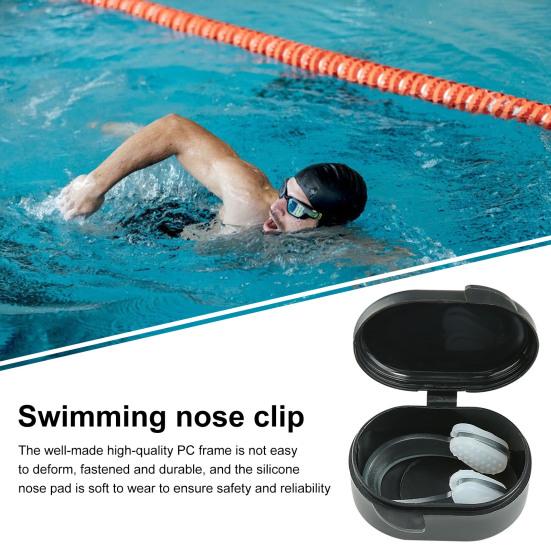 Плавающий зажим для носа, мягкий силиконовый, для занятий водными видами спорта, нескользящий, водонепроницаемый, для дайвинга, душа, подводного плавания, серфинга, зажим для носа для всех возрастов