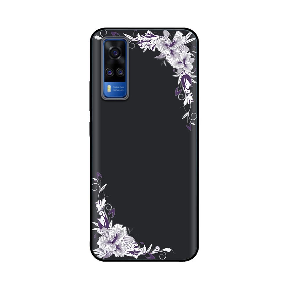 Для vivo Y31 2021 Чехол Мягкий Черный силикон Задняя крышка Fundas Для Vivo Y51a Y51 2020 Декабрь V2030 Y 51 VivoY31 V2036 Чехол для телефона