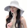 Солнцезащитная шляпа для мужчин и женщин с широкими полями, защитой от ультрафиолета, с шейным клапаном, летняя рыболовная шляпа для походов, путешествий и активного отдыха