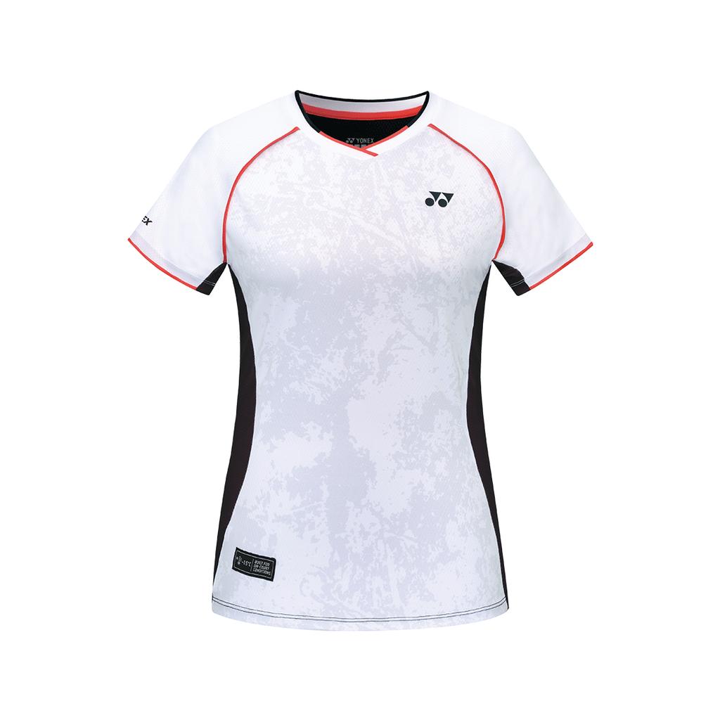 YONEX 253Ts006F Белый Женская Игровая Одежда Redline Graphic