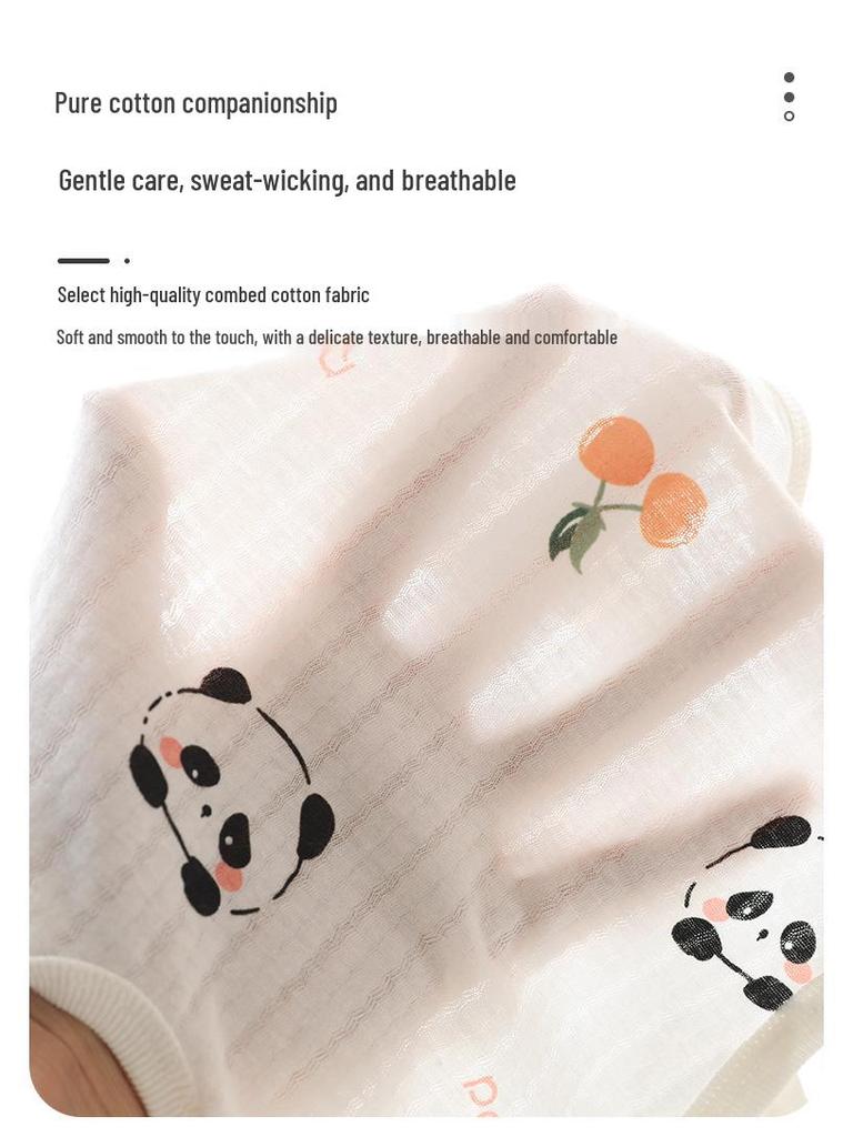 Летний хлопковый ромпер-монах с длинным рукавом и бабочкой для новорожденных